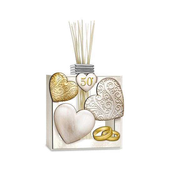 Immagine di VASETTO PROFUMATORE 14X16,5  VALENTI & CO 50° ANNIVERSARIO