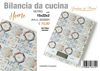 Immagine di BILANCIA DA CUCINA ELETTRONICA DECORO MAIOLICA 1 GIARDINI DI MARZO