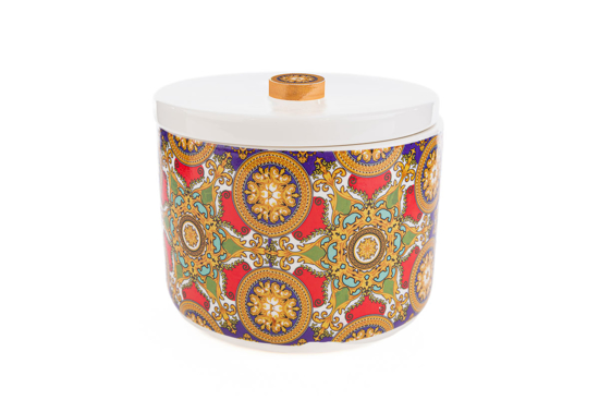 Immagine di Scatola porcellana royal carousel 15,5x15,5xh.13cm LE STELLE BOMBONIERE
