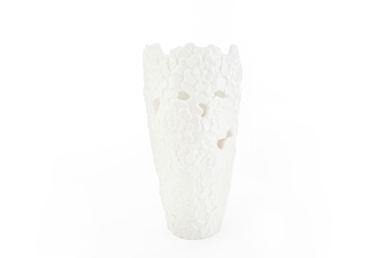 Immagine di VASO PORCELLANA BIANCO LE STELLE BOMBONIERE