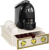 Immagine di Contenitore Porta Capsule e Cialde caffè Cassetto ORGANIZER Shabby LIMONI DI SICILIA