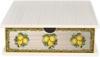 Immagine di Contenitore Porta Capsule e Cialde caffè Cassetto ORGANIZER Shabby LIMONI DI SICILIA