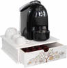 Immagine di Contenitore Porta Capsule e Cialde caffè Cassetto ORGANIZER White TREE WHITE