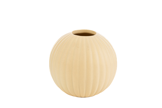 Immagine di Vaso porcellana giallo  LE STELLE BOMBONIERE