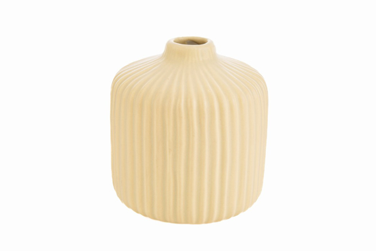 Immagine di Vaso porcellana giallo  LE STELLE BOMBONIERE