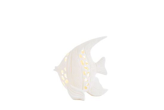 Immagine di Pesce porcellana led LE STELLE BOMBONIERE