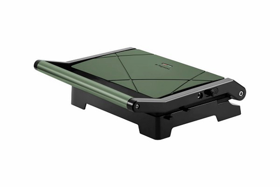 Immagine di TOSTIERA MINI GRILL VERDE SALVIA TOGNANA PORCELLANA