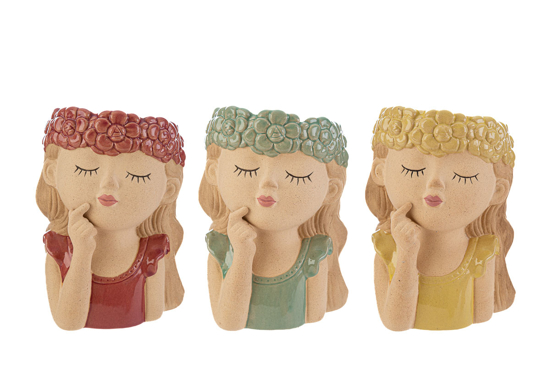 Immagine di Vaso Ceramica Girl LE STELLE BOMBONIERE