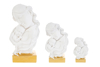 Immagine di MATERNITA' RESINA BIANCO 8x4xh.13CM C/SHOPPER