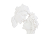 Immagine di COPPIA RESINA COL.BIANCO 8,5x4xh.12,5CM C/SHOPPER