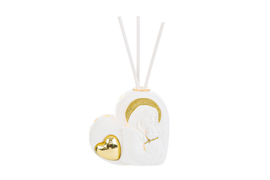 Immagine di Porta Profumo Led Cuore maternita le stelle bomboniere