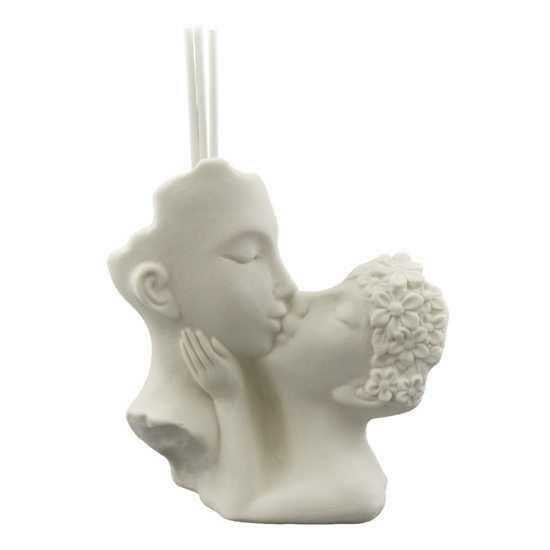 Immagine di PROFUMATORE  COPPIA BACIO LUI E LEI FIORI MELOGRANO