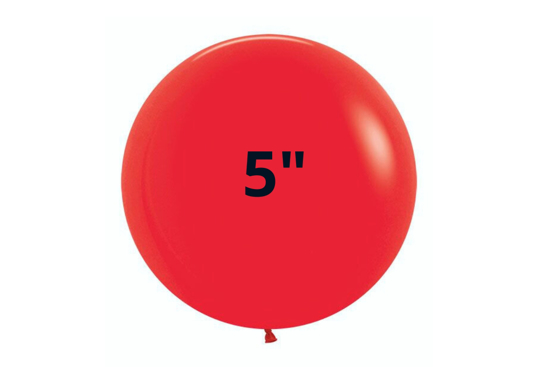 Immagine di BUSTA 50 PZ PALLONCINI 5" MACA COLORS CORALLO