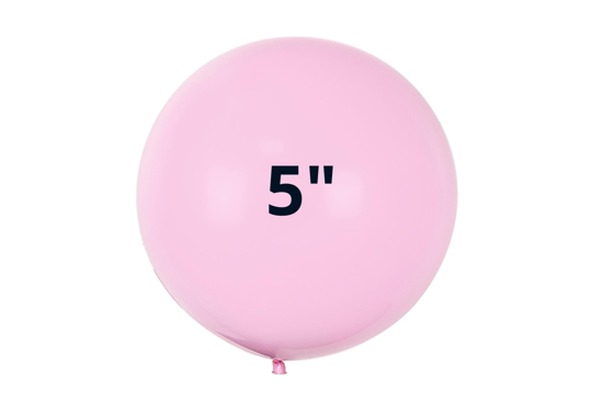 Immagine di BUSTA 50 PZ PALLONCINI 5" MACA COLORS ROSA