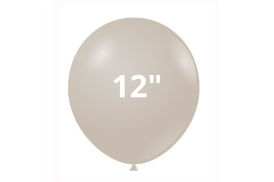 Picture of BUSTA 50 PZ PALLONCINI 12" MATTE COLORS SABBIA BIANCA