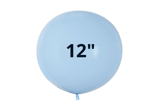 Immagine di BUSTA 50 PZ PALLONC 12" MACA COLORS CELESTE