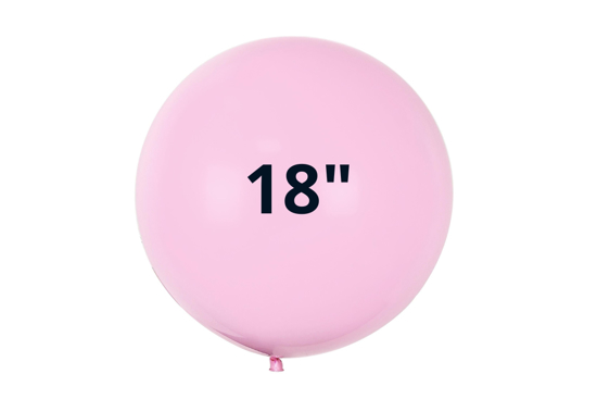 Immagine di BUSTA 25 PZ PALLONCINI 18" MACA COLORS ROSA