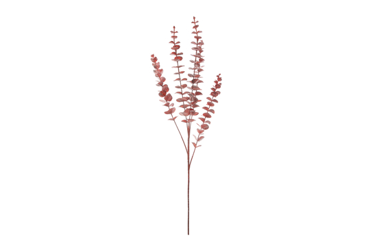 Immagine di CONFEZIONE 12 PEZZI FIORE ARTIFICIALE 80 CM COL.BORDEAUX