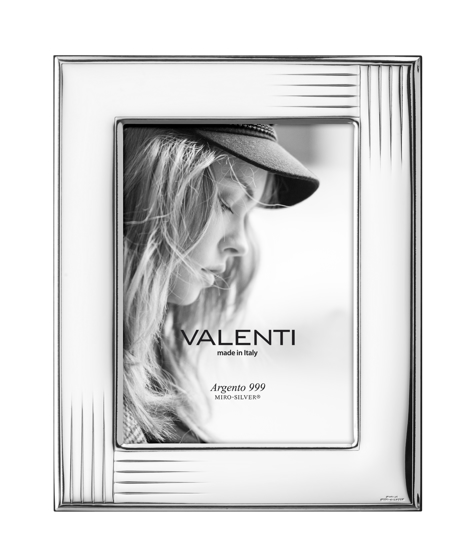 Immagine di Cornice portafoto in argento laminato valenti & co