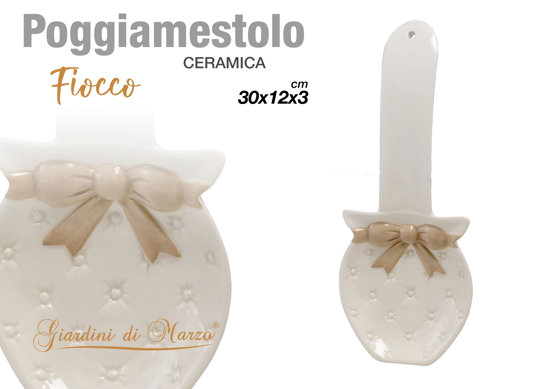 Immagine di POGGIA MESTOLO FIOCCO TORTORA GIARDINI DI MARZO