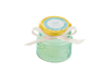 Immagine di candela profumata col.verde diam.6,5xh.6cm c/shopper le stelle bomboniere 56241