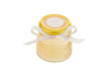 Immagine di CANDELA PROFUMATA AMBRA diam.6,5Xh.6CM C/SHOPPER LE STELLE BOMBONIERE 56575