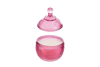 Immagine di CANDELA PROFUMATA FUCSIA 8,5xh.12,5CM C/SHOPPER LE STELLE BOMBONIERE 56598