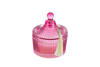 Immagine di CANDELA PROFUMATA FUCSIA 6,5xh.9CM C/SHOPPER LE STELLE BOMBONIERE 56594