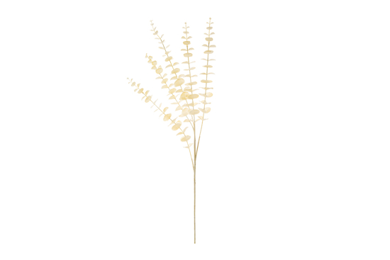 Immagine di Confezione 12 pezzi fiore artificiale 80 cm col.panna le stelle bomboniere