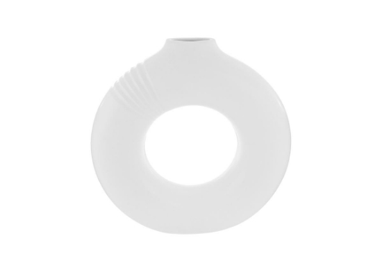 Immagine di VASO CERAMICA COL.BIANCO 34x9xh.33CM 10414  LE STELLE BOMBONIERE
