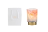 Immagine di LAMPADA VETRO WATERCOLOR d.9xh.12,5cm C/SHOPPER LE STELLE BOMBONIERE