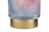Immagine di LAMPADA VETRO WATERCOLOR d.9xh.12,5cm C/SHOPPER LE STELLE BOMBONIERE