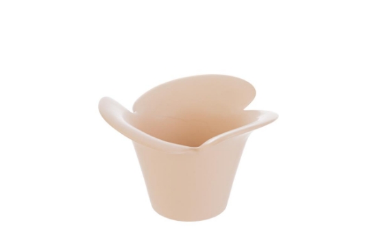 Immagine di VASETTO CERAMICA BEIGE 15x14xh.9,5CM