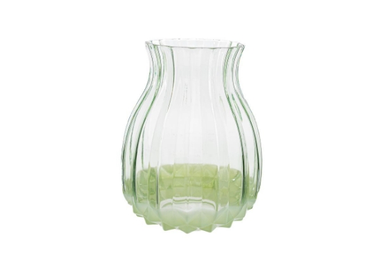 Immagine di VASO VETRO 19x19xh.23CM COL.VERDE