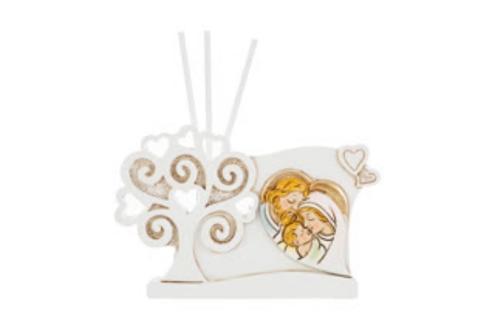 Immagine di PROFUMATO SACRA FAMIGLIA RESINA 13x4xh.8CM C/ASTUCCIO