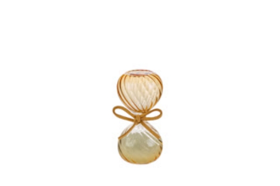 Immagine di CLESSIDRA VETRO COL.AMBRA 8CM C/ASTUCCIO