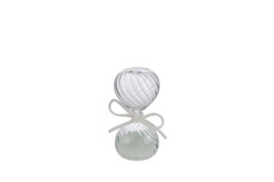 Immagine di CLESSIDRA VETRO COL.BIANCO 8CM C/ASTUCCIO
