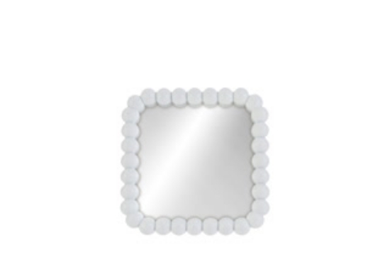Immagine di SPECCHIO PERLINE RESINA 14x2,5xh.14CM