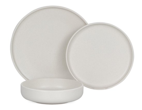 Immagine di SET TAVOLA 18PZ SKANDIK PEPPER WHITE