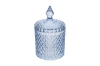 Immagine di SCATOLA VETRO DOROTHY COL.BLU Diam.10,5xh.17,5CM
