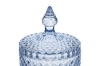 Immagine di SCATOLA VETRO DOROTHY COL.BLU Diam.10,5xh.17,5CM