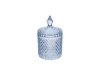 Immagine di SCATOLA VETRO DOROTHY COL.BLU Diam.8,5xh.13,5CM