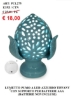 Immagine di LUMETTO PUMO AZZURRO C/LED A BATTERIE  GIARDINI DI MARZO