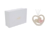 Immagine di PROFUMATORE CUORI PORC 13,5x6xh.12CM C/ASTUCCIO