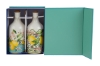 Immagine di SET OLIO/ACETO PORCELLAN DEC.LIMONI 7,5X20CM C/ASTUCCIO