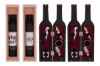 Immagine di ACCESSORI 5PZ VINO IN BOTTIGLIA WINE TIME 7X32CM