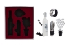 Immagine di SET 4 PZ ACCESSORI VINO SORSI D'AMORE C/ASTUCCIO