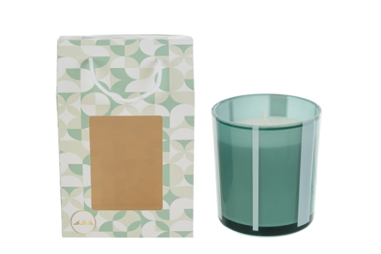 Immagine di CANDELA VERDE 7x7xh.8C C/SHOPPER 156638