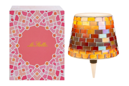 Immagine di LAMPADA GLAM TOUCH PER BOTTIGLIA LED/USB d.11xh.14CM