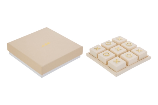 Immagine di TRIS RESINA 12x12x3CM C/ASTUCCIO